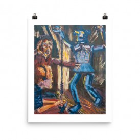 Accident Robot Poster