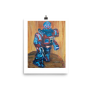 Super Fighter Robot Poster