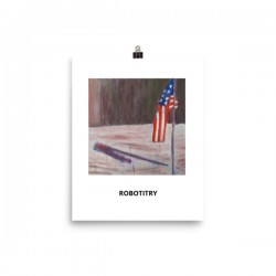 Hollywood Basement Robot Print