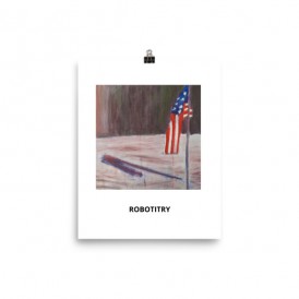 Hollywood Basement Robot Print