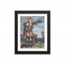 Tourism Robot Framed photo paper poster