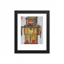 Chucky Robot Framed poster