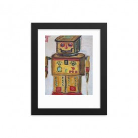 Chucky Robot Framed poster