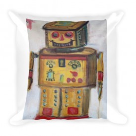 Chucky Bot Square Pillow