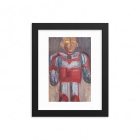 Hero Robot Framed poster