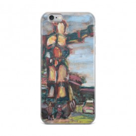 Tourism Robot iPhone Case
