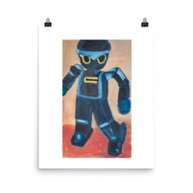 Harmless Robot Poster