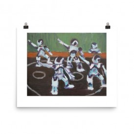 Moving and Grooving Robots Poster