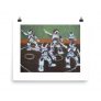 Moving and Grooving Robots Poster
