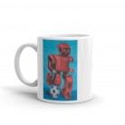 Soccer Robot Mug made in the USA