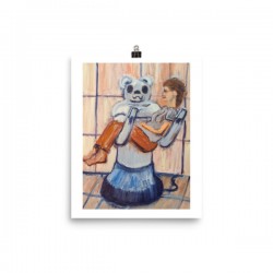 Teddy Bear Bot Poster