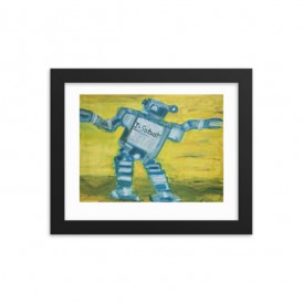 I-Sobot Framed poster