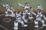 Dancing Robots - This robot art is moving and grooving.